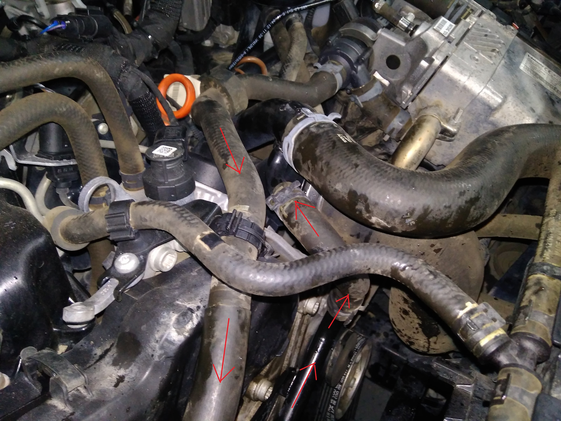 Диагностика системы охлаждения VW Amarok